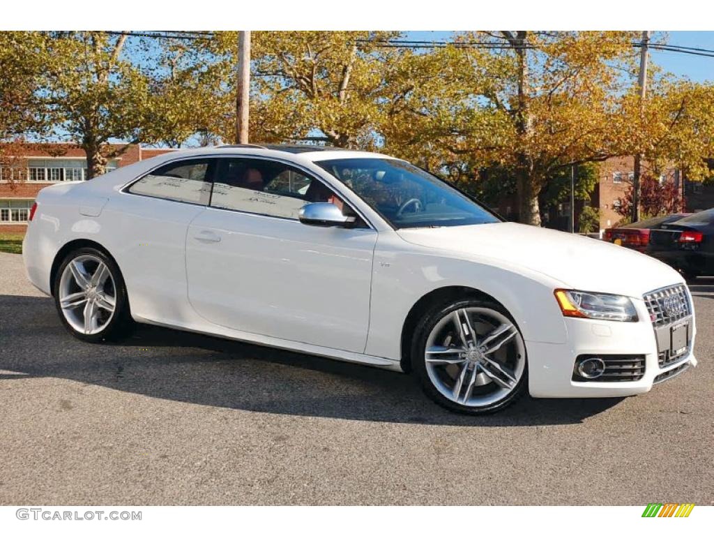 Ibis White 2010 Audi S5 4.2 FSI quattro Coupe Exterior Photo #39313577