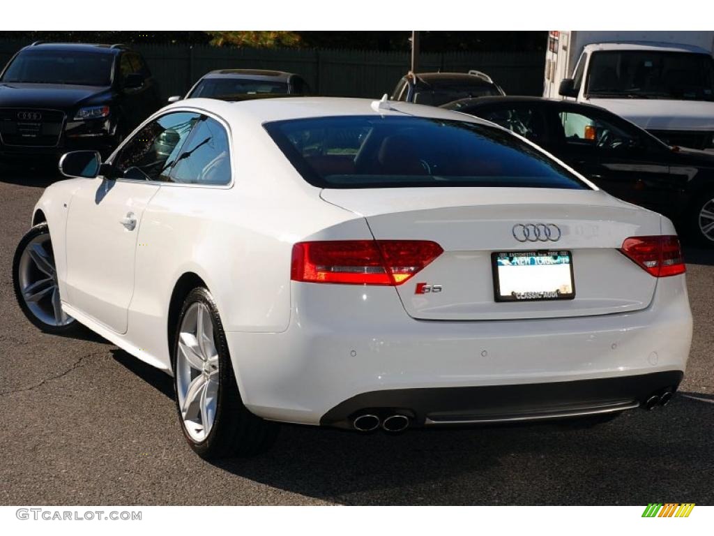 Ibis White 2010 Audi S5 4.2 FSI quattro Coupe Exterior Photo #39313601