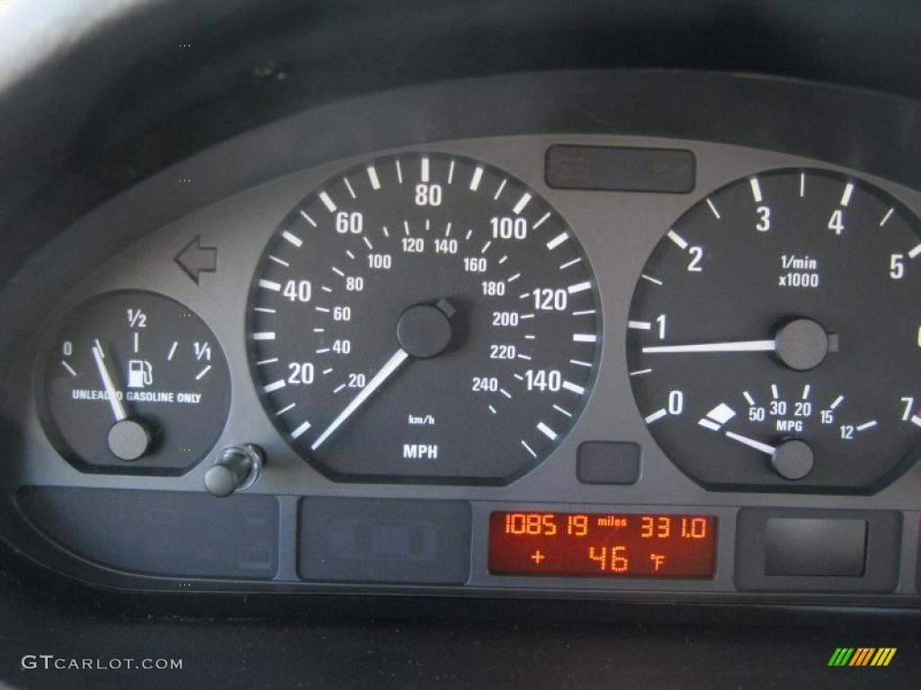 2000 3 Series 323i Sedan - Titanium Silver Metallic / Black photo #27