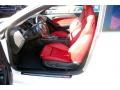 Magma Red Silk Nappa Leather Interior Photo for 2010 Audi S5 #39313633