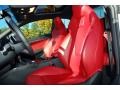 Magma Red Silk Nappa Leather Interior Photo for 2010 Audi S5 #39313657