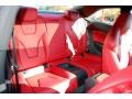 Magma Red Silk Nappa Leather Interior Photo for 2010 Audi S5 #39313749
