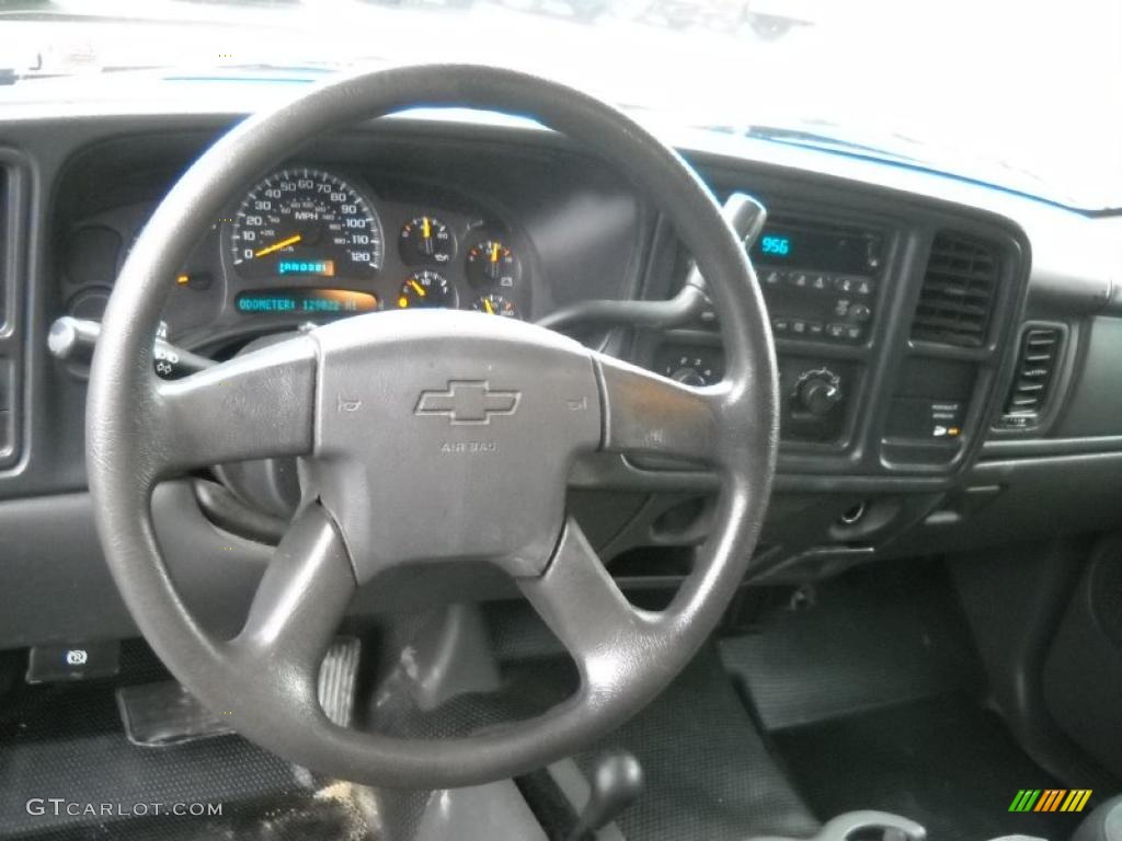 2004 Silverado 1500 LS Regular Cab 4x4 - Arrival Blue Metallic / Dark Charcoal photo #19