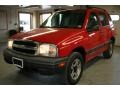 Wildfire Red 2004 Chevrolet Tracker 4WD