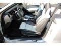 Pearl Silver Silk Nappa Leather 2010 Audi S5 3.0 TFSI quattro Cabriolet Interior Color