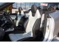 Pearl Silver Silk Nappa Leather 2010 Audi S5 3.0 TFSI quattro Cabriolet Interior Color