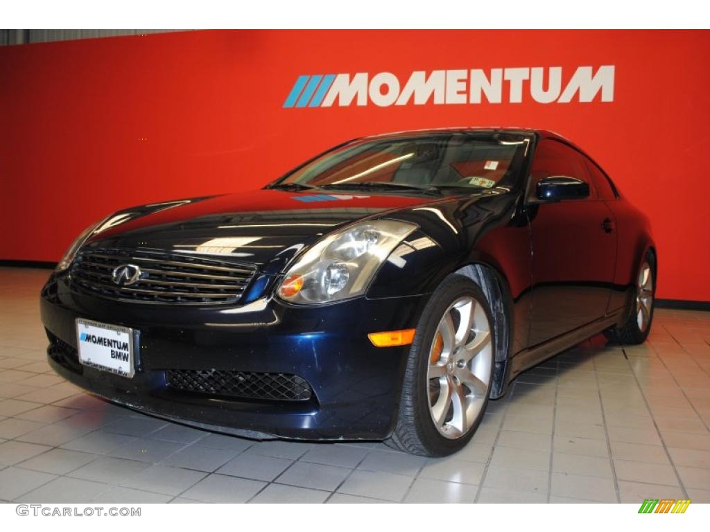 Twilight Blue 2004 Infiniti G 35 Coupe Exterior Photo #39315945