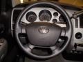 Graphite Gray 2007 Toyota Tundra SR5 Double Cab Steering Wheel
