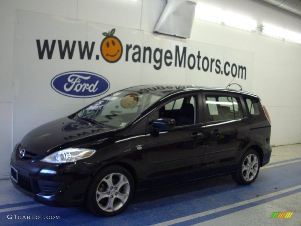 2009 MAZDA5 Sport - Brilliant Black / Black photo #1