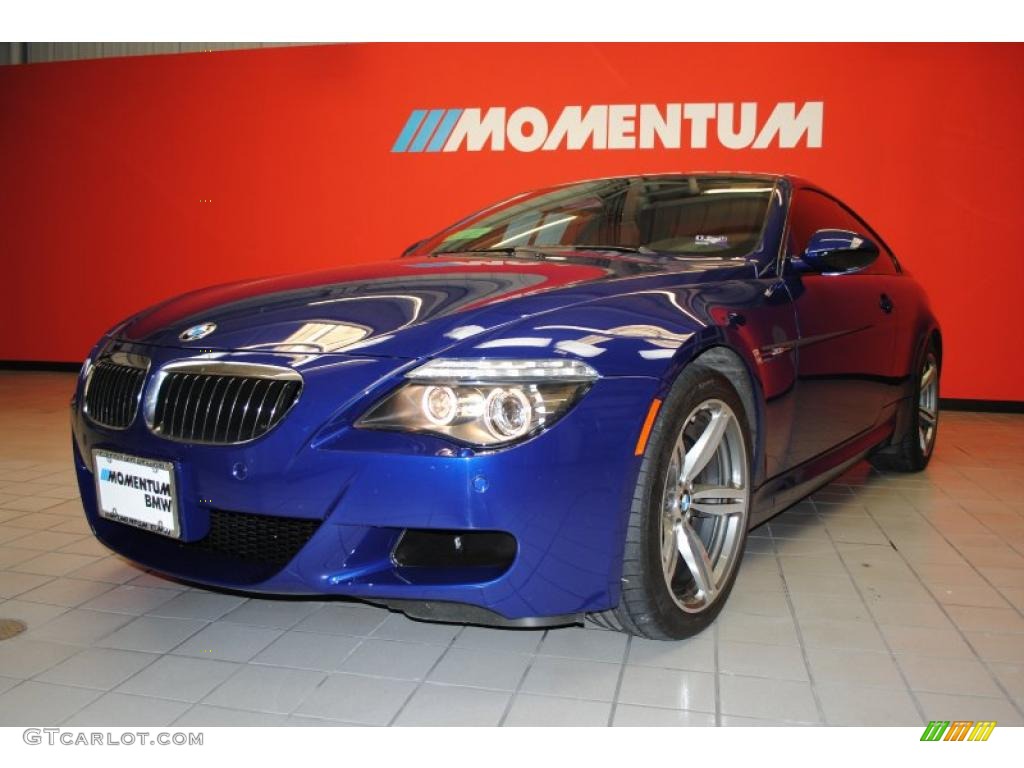 2010 M6 Coupe - Interlagos Blue Metallic / Indianapolis Red photo #14