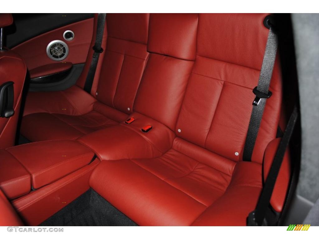 Indianapolis Red Interior 2010 BMW M6 Coupe Photo #39317237