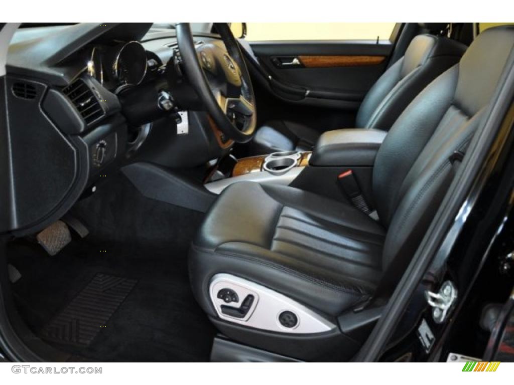 Black Interior 2009 Mercedes-Benz R 350 4Matic Photo #39317873