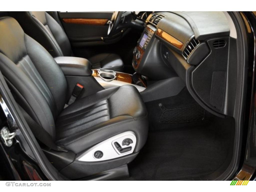 Black Interior 2009 Mercedes-Benz R 350 4Matic Photo #39317929