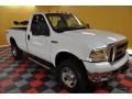 Oxford White 2007 Ford F350 Super Duty XLT Regular Cab 4x4