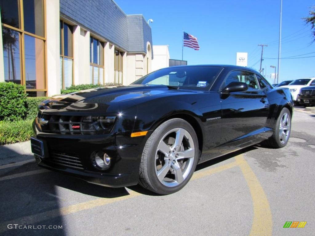 Black 2010 Chevrolet Camaro SS/RS Coupe Exterior Photo #39320405