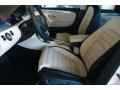 Cornsilk Beige/Black 2011 Volkswagen CC Lux Interior Color