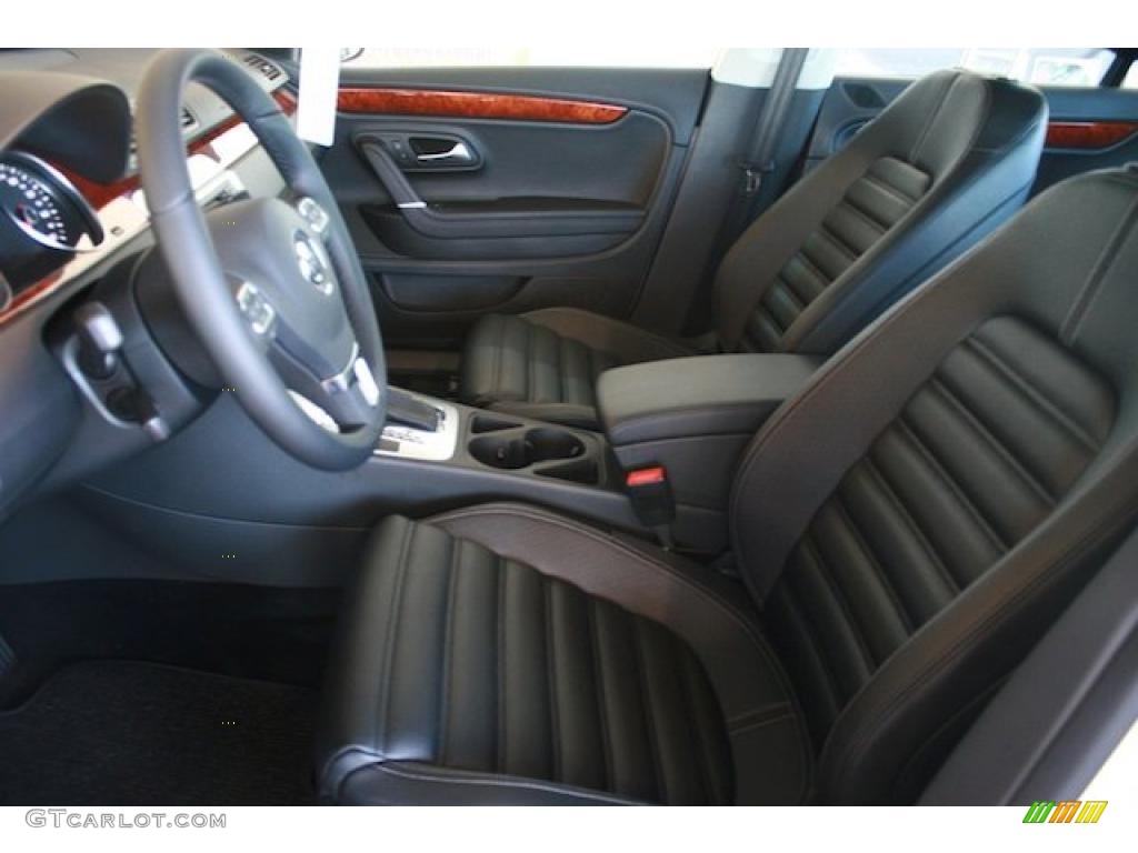 Black Interior 2011 Volkswagen CC Lux Plus Photo #39322357