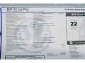 2011 Volkswagen CC Lux Plus Window Sticker