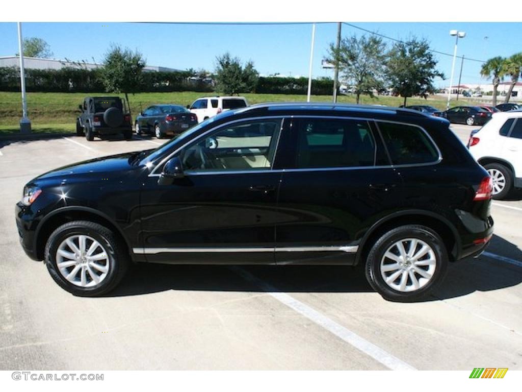 Black 2011 Volkswagen Touareg VR6 FSI Sport 4XMotion Exterior Photo #39322677