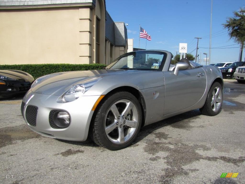 Cool Silver 2008 Pontiac Solstice GXP Roadster Exterior Photo #39322785
