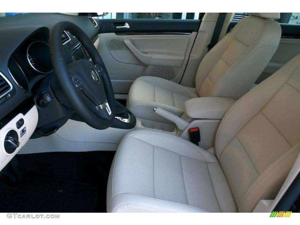 Cornsilk Beige Interior 2011 Volkswagen Jetta TDI SportWagen Photo #39323189