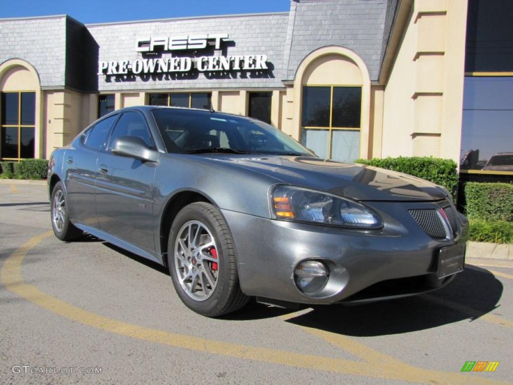 2005 Grand Prix GTP Sedan - Graystone Metallic / Dark Pewter photo #1