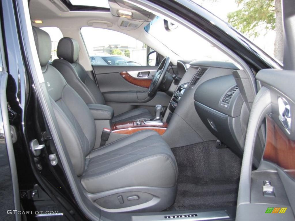 Graphite Interior 2010 Infiniti FX 35 Photo #39323761