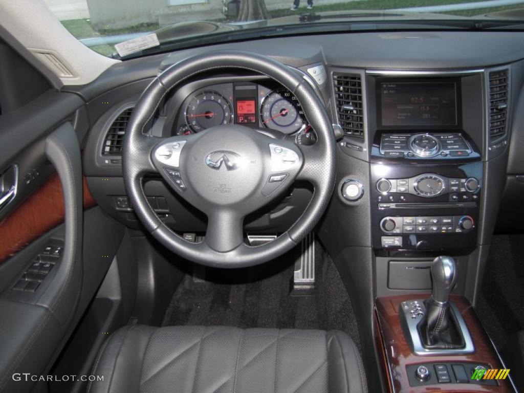 2010 Infiniti FX 35 Graphite Dashboard Photo #39323777