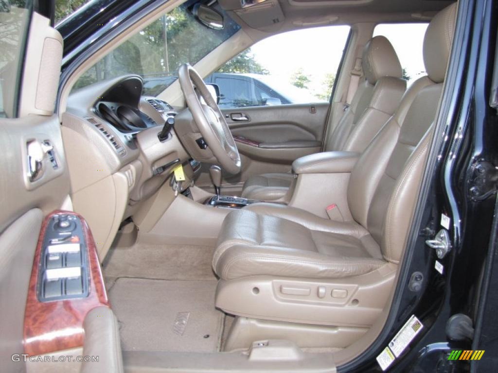 Saddle Interior 2004 Acura MDX Standard MDX Model Photo #39323841
