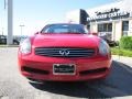 2005 Laser Red Infiniti G 35 Coupe  photo #2