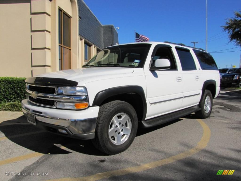 Summit White 2004 Chevrolet Suburban 1500 LT Exterior Photo #39323977