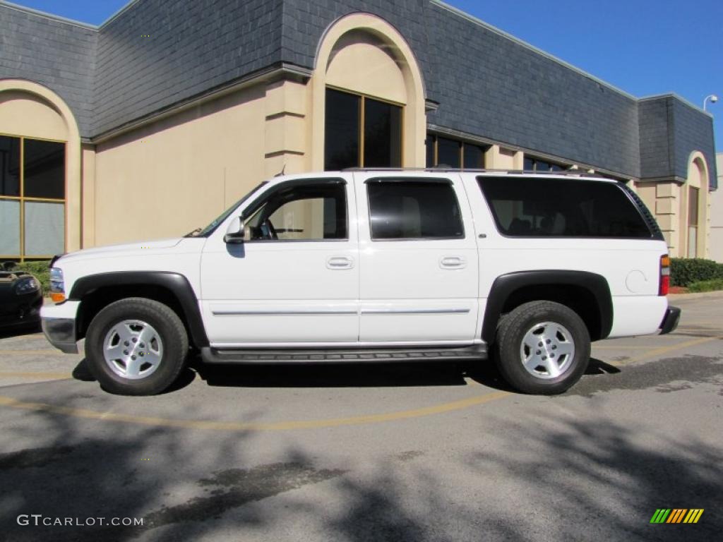 Summit White 2004 Chevrolet Suburban 1500 LT Exterior Photo #39323981