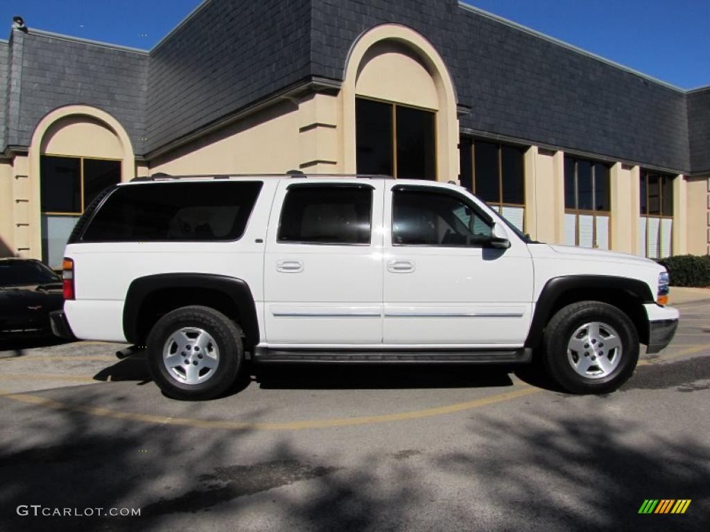 Summit White 2004 Chevrolet Suburban 1500 LT Exterior Photo #39323993
