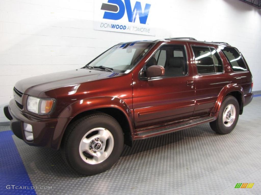 1997 QX4 4x4 - Ancient Bronze / Beige photo #2