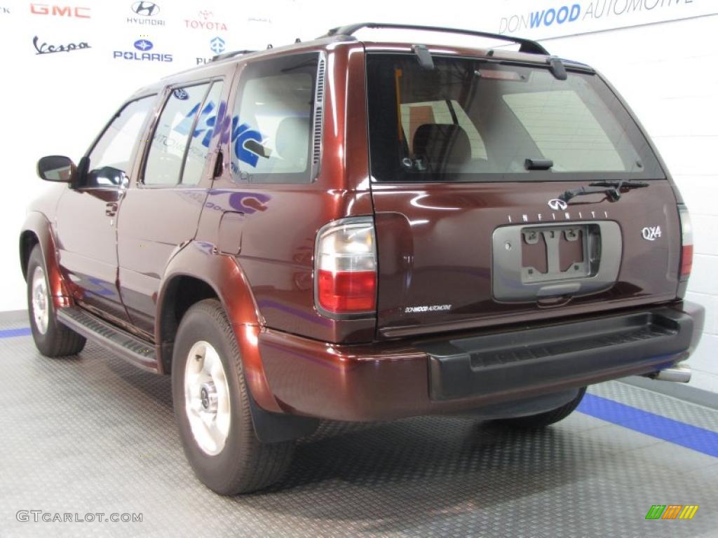 1997 QX4 4x4 - Ancient Bronze / Beige photo #3