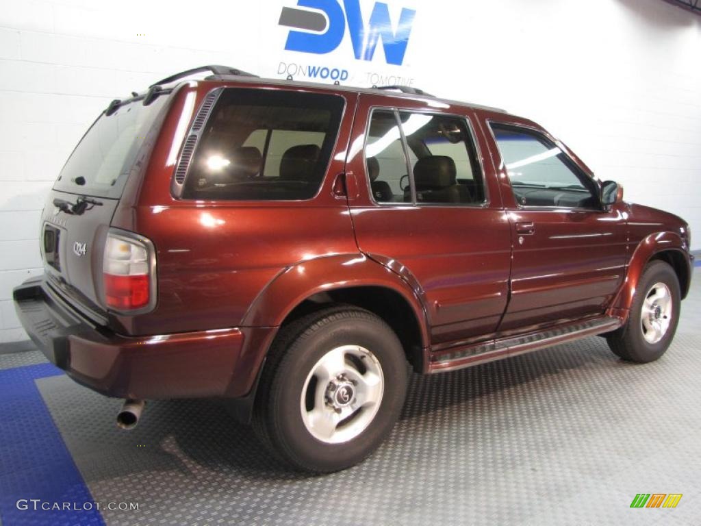 1997 QX4 4x4 - Ancient Bronze / Beige photo #4