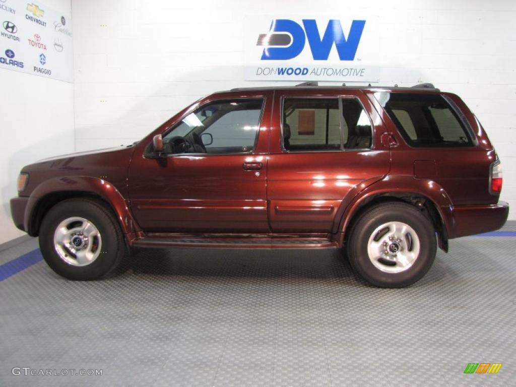 1997 QX4 4x4 - Ancient Bronze / Beige photo #5