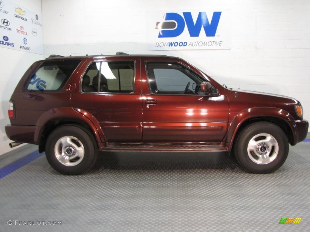 1997 QX4 4x4 - Ancient Bronze / Beige photo #6