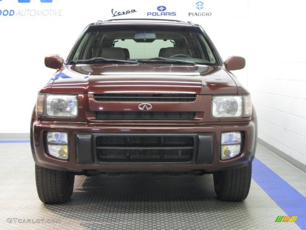 1997 QX4 4x4 - Ancient Bronze / Beige photo #7