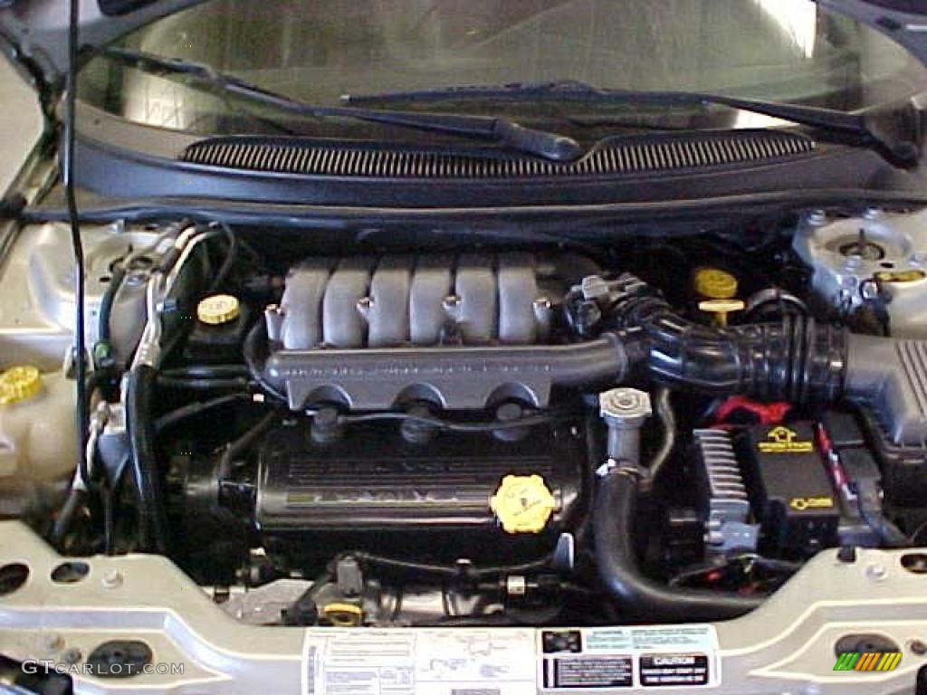 2000 Chrysler Cirrus LXi 2.5 Liter SOHC 24-Valve V6 Engine Photo #39324861