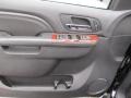 Ebony 2010 Cadillac Escalade Hybrid AWD Door Panel