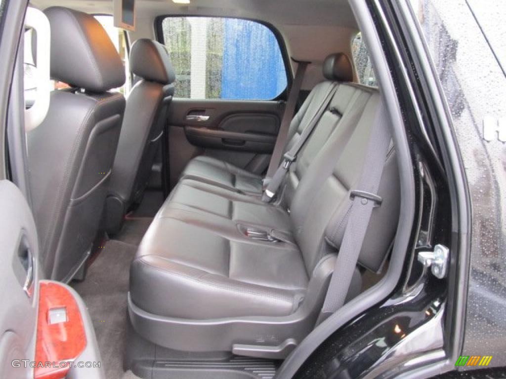 Ebony Interior 2010 Cadillac Escalade Hybrid AWD Photo #39327376