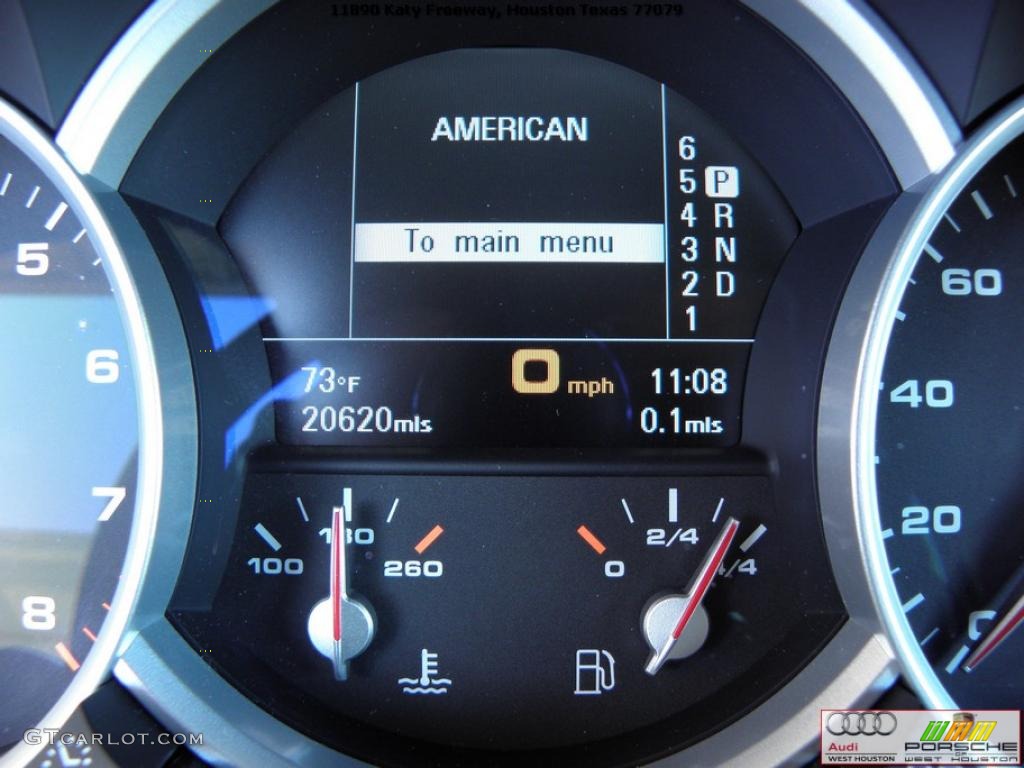 2008 Porsche Cayenne Turbo Gauges Photo #39327696
