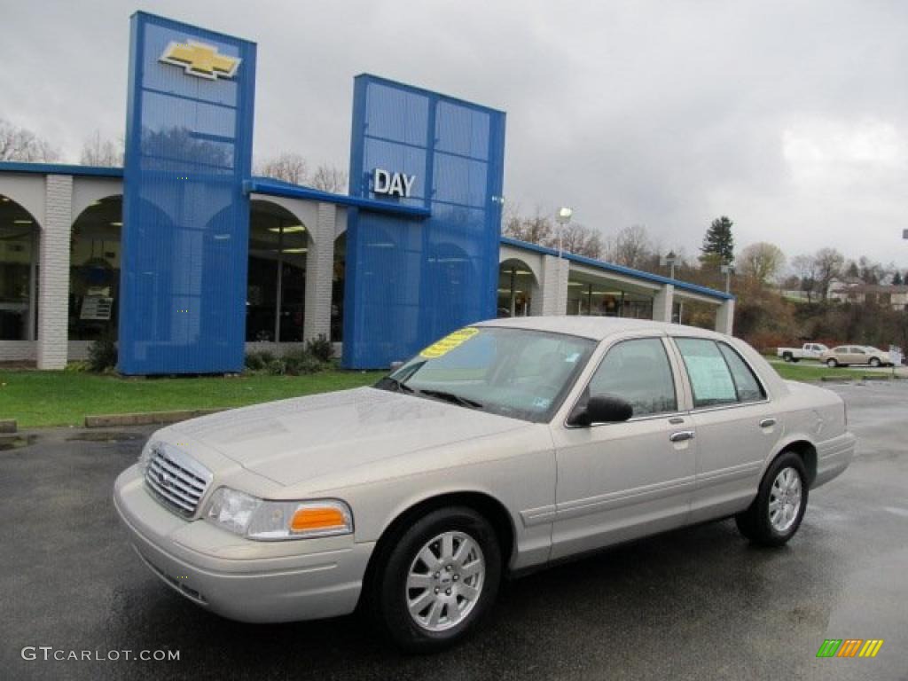 2008 Crown Victoria LX - Smokestone Metallic / Medium Light Stone photo #1