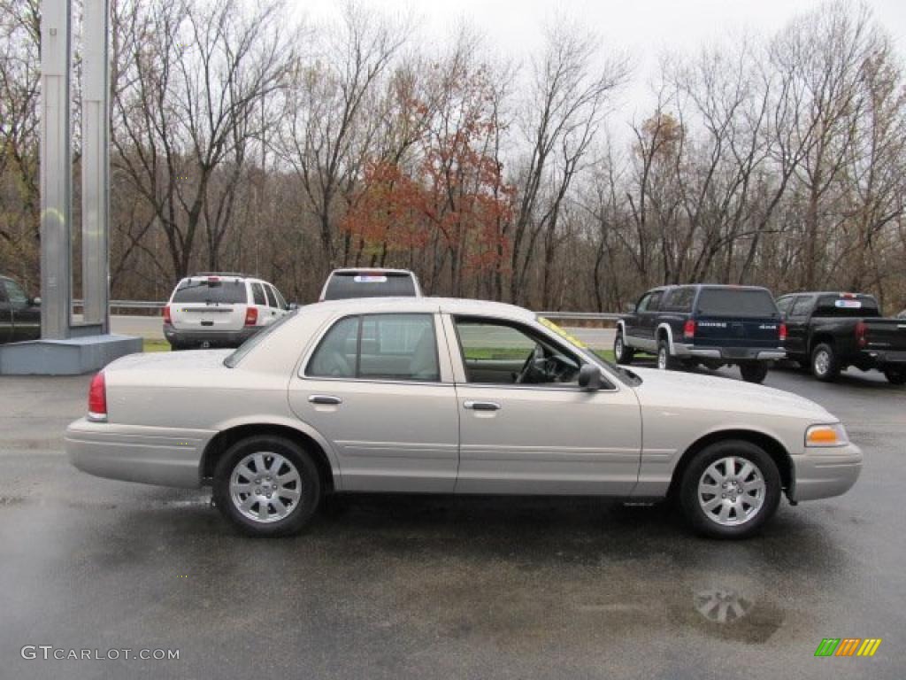 2008 Crown Victoria LX - Smokestone Metallic / Medium Light Stone photo #5