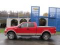 Bright Red - F150 Lariat SuperCab 4x4 Photo No. 2