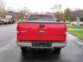 2007 Bright Red Ford F150 Lariat SuperCab 4x4  photo #3