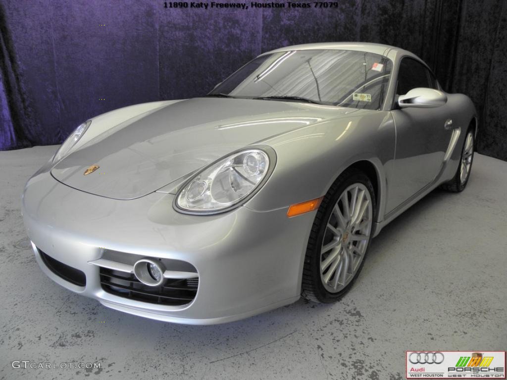 Arctic Silver Metallic 2007 Porsche Cayman S Exterior Photo #39328172