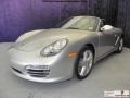 Arctic Silver Metallic 2010 Porsche Boxster Standard Boxster Model Exterior