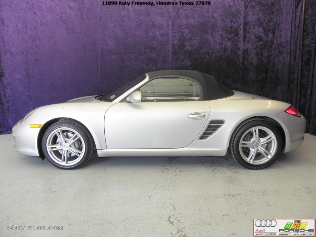 Arctic Silver Metallic 2010 Porsche Boxster Standard Boxster Model Exterior Photo #39329088